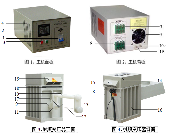 大气射频等离子设备各部件说明-麻豆精品国产传媒麻豆果冻剧传媒在线播放机